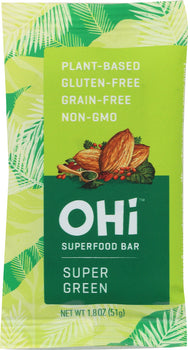 OHI: Superfood Bar Super Green, 1.80 oz