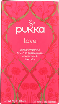 PUKKA HERBS: Love Herbal Tea, 20 bg