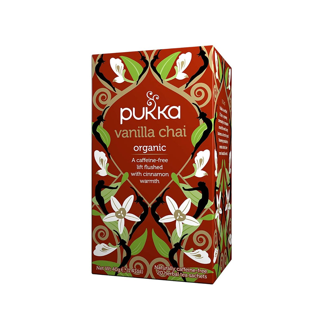 PUKKA HERBS: Tea Vanilla Chai Org, 20 bg