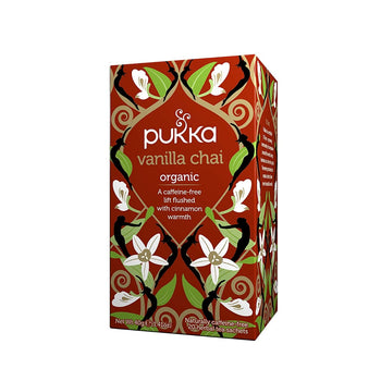 PUKKA HERBS: Tea Vanilla Chai Org, 20 bg