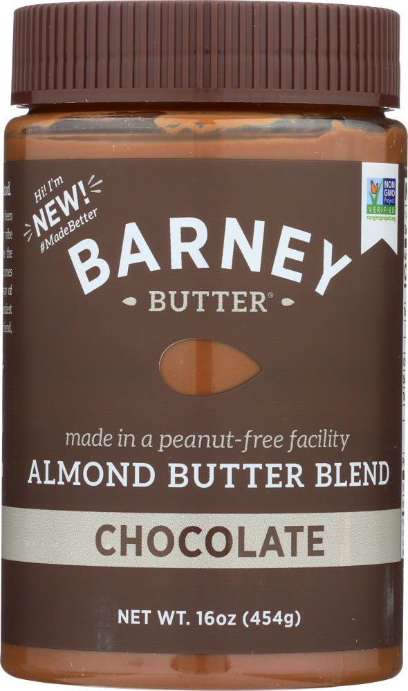 BARNEY BUTTER: Almond Butter Blend Chocolate, 16 oz