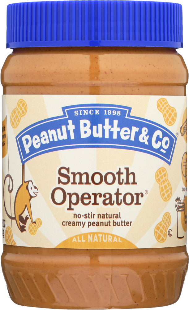 PEANUT BUTTER & CO: Smooth Operator Creamy Peanut Butter, 16 oz