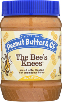 PEANUT BUTTER & CO: The Bee's Knees Peanut Butter Blended with Scrumptious Honey, 16 oz