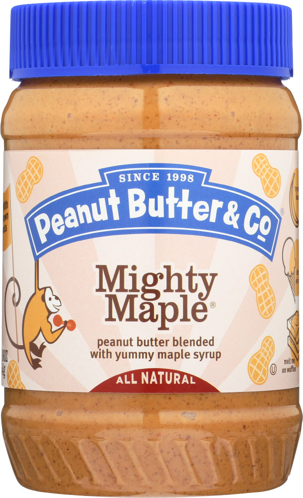 PEANUT BUTTER & CO: Peanut Butter Might Maple, 16 oz