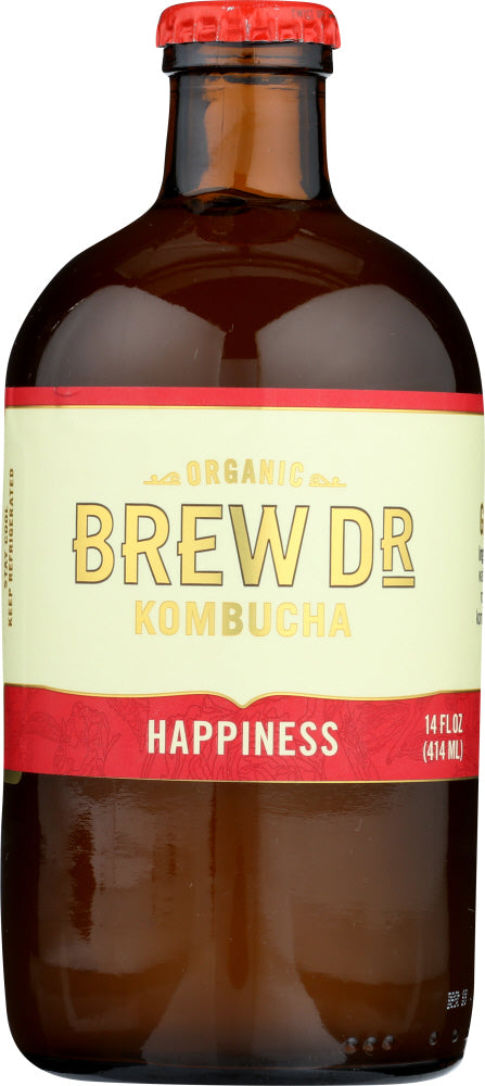 BREW DR KOMBUCHA: Kombucha Happiness, 14 oz