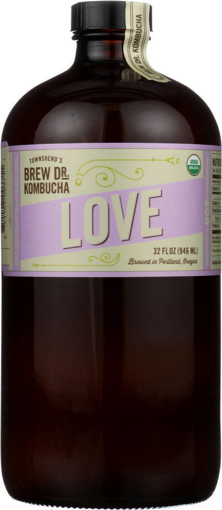 BREW DR KOMBUCHA: Kombucha Love, 32 fl oz