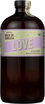 BREW DR KOMBUCHA: Kombucha Love, 32 fl oz