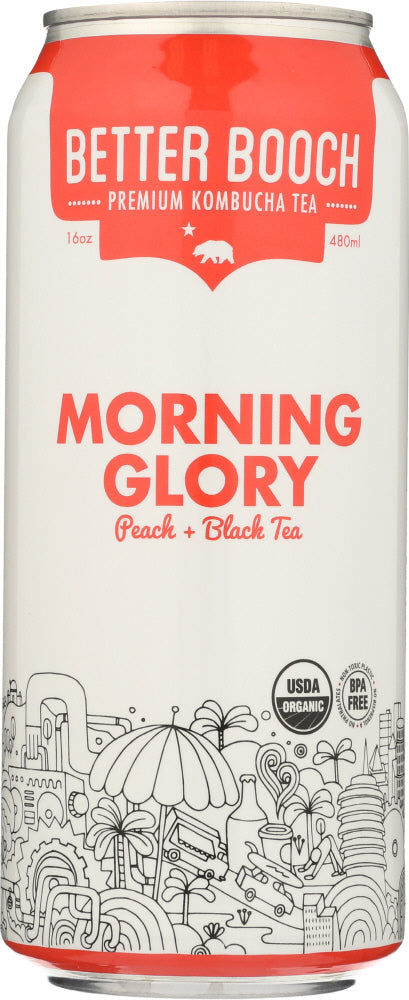 BETTER BOOCH: Morning Glory Kombucha, 16 oz