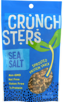 CRUNCHSTERS: Protein Snack Sea Salt, 4 oz