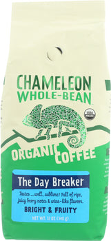 CHAMELEON COLD BREW: Coffee Whole Bean Daybreak Bright and Fruity, 12 oz