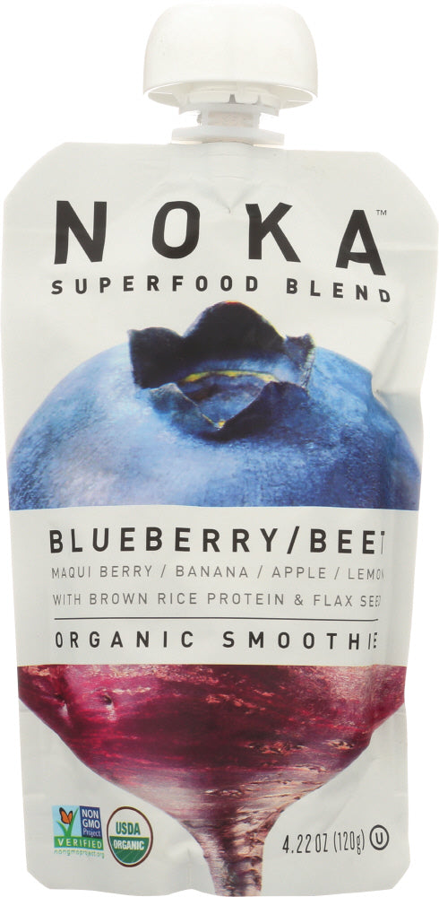 NOKA: Blueberry Beet Smoothie, 4.22 oz