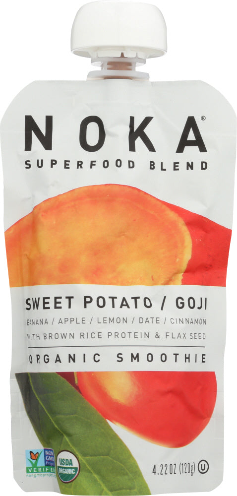 NOKA: Sweet Potato Goji Smoothie, 4.22 oz