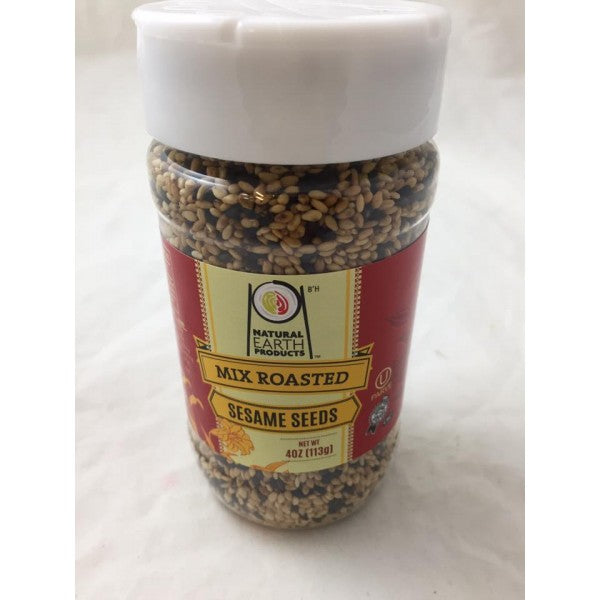 NATURAL EARTH: Mix Roasted Sesame Seeds, 4 oz