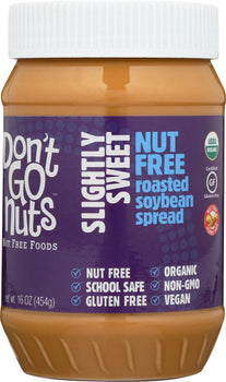 DONT GO NUTS: Soy Butter Slightly Sweet Organic, 16 oz