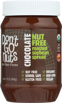 DONT GO NUTS: Soy Butter Chocolate Organic, 16 oz