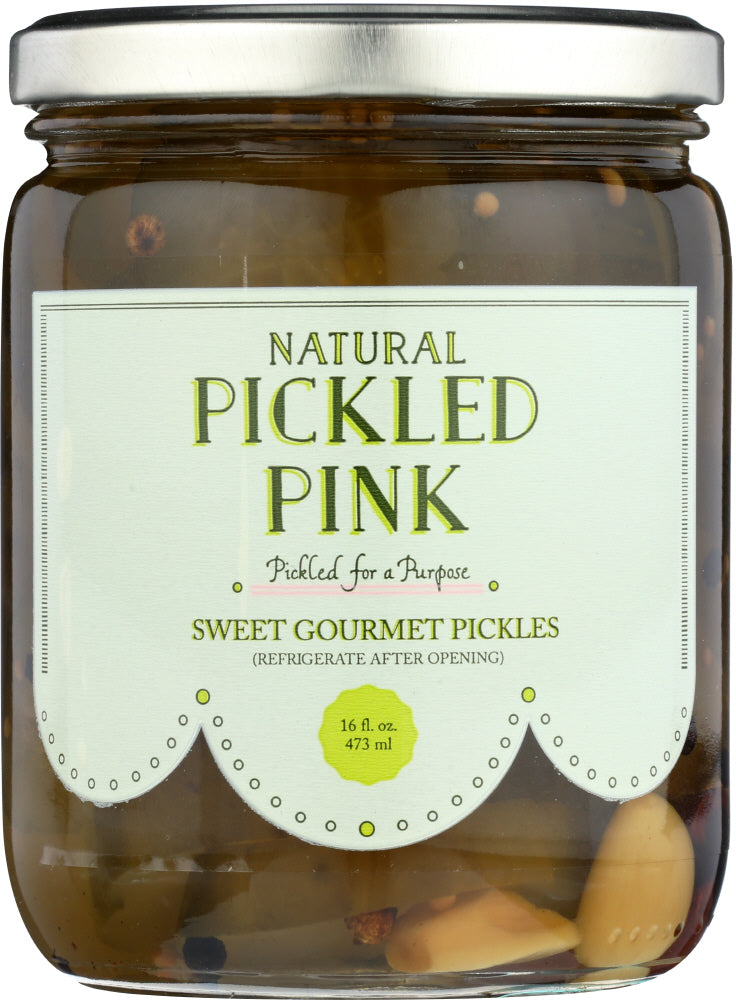 PICKLED PINK FOODS LLC: Pickles Sweet Gourmet, 16 oz