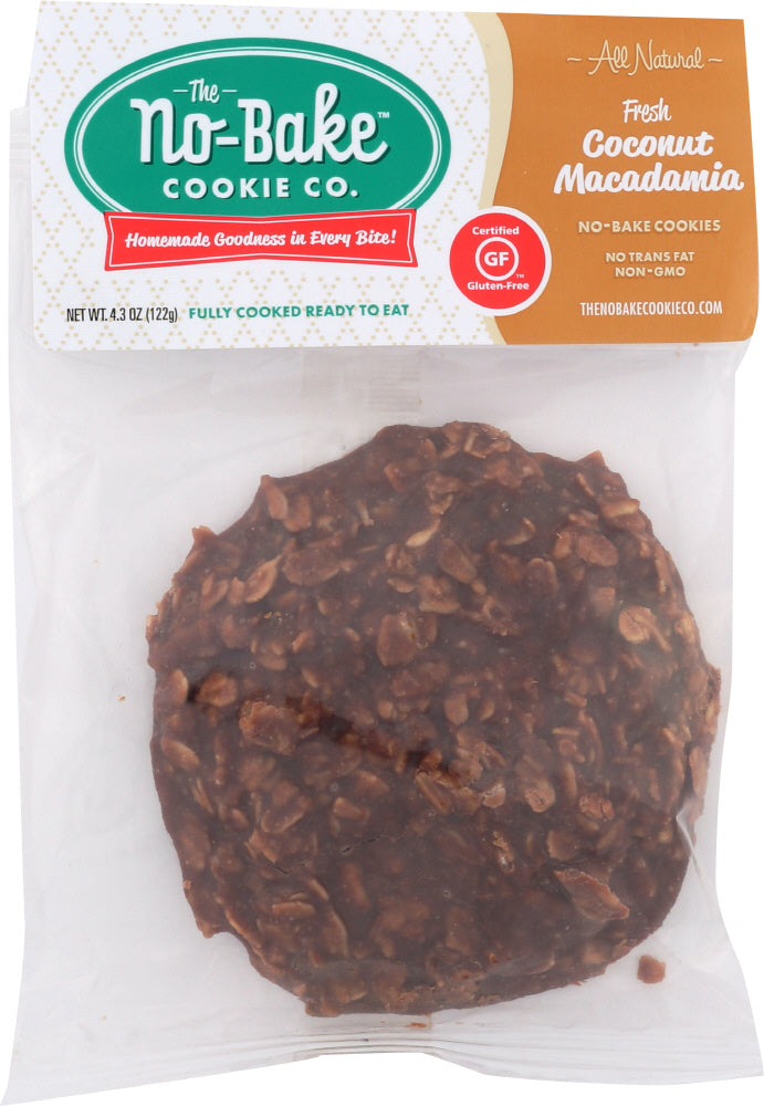 NO BAKE: Frozen Fresh Coconut Macademia Cookie, 4.30 oz