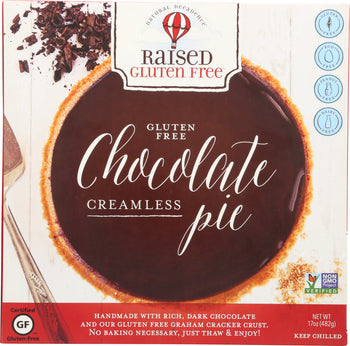 NATURAL DECADENCE: 8-inch Chocolate Creamless Pie, 17 oz