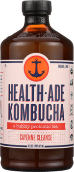 HEALTH ADE: Cayenne Cleanse Kombucha, 16 oz