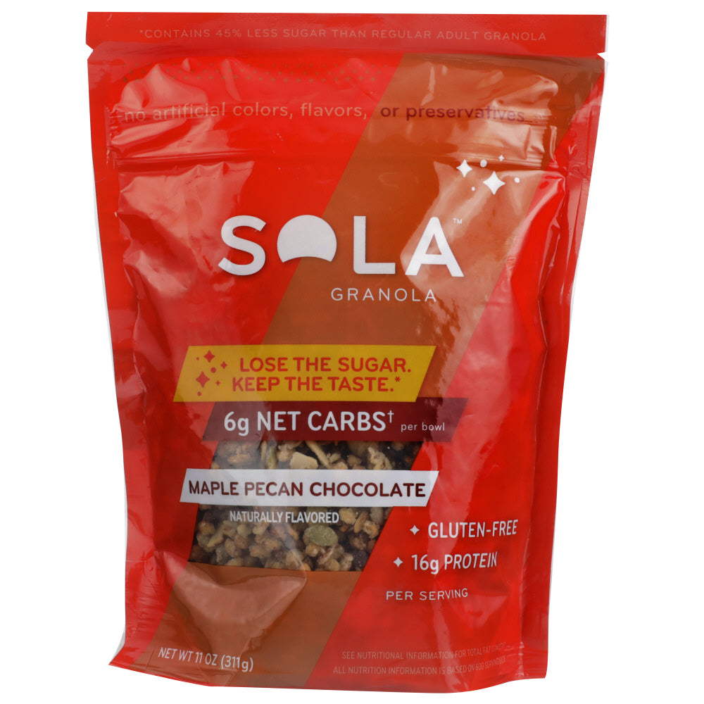 SOLA: Granola Maple Pecan Chocolate, 11 oz