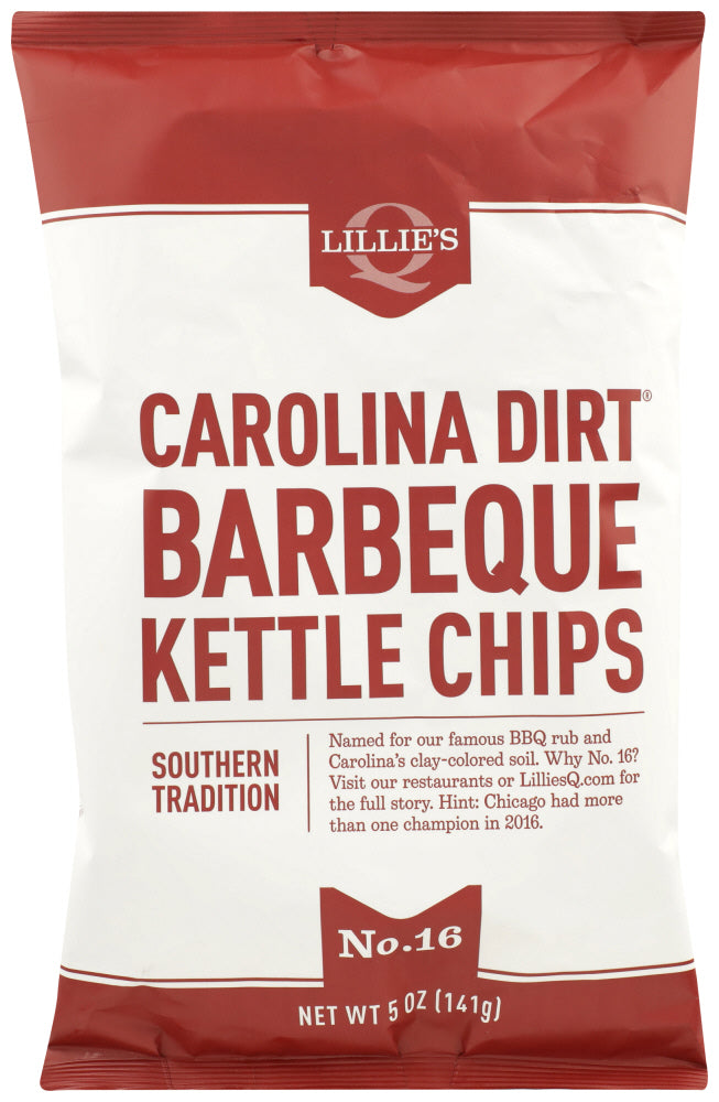 LILLIES Q: Carolina Dirt Kettle Chips, 5 oz