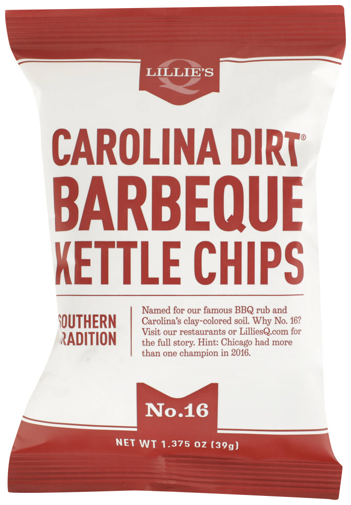 LILLIES Q: Kettles Chips Carolina Dirt Barbeque, 1.375 oz