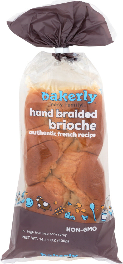 BAKERLY: Hand Braided Brioche, 14.11 oz