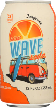 WAVE SODA: Tangerine Soda, 12 fl oz