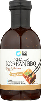 CHUNG JUNG: Premium Korean Bbq Sauce Original, 14.5 oz