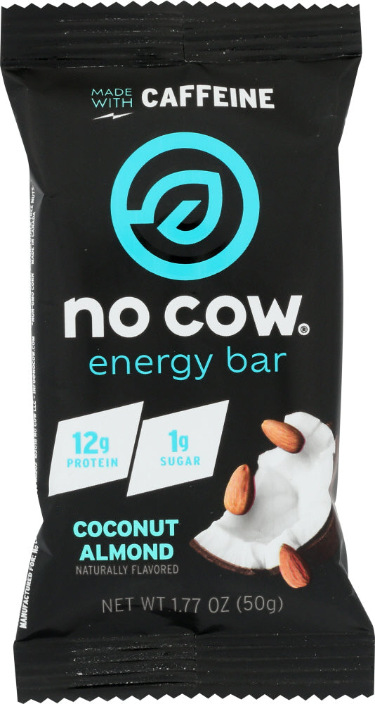 NO COW BAR: Coconut Almond Energy Bar, 1.77 oz