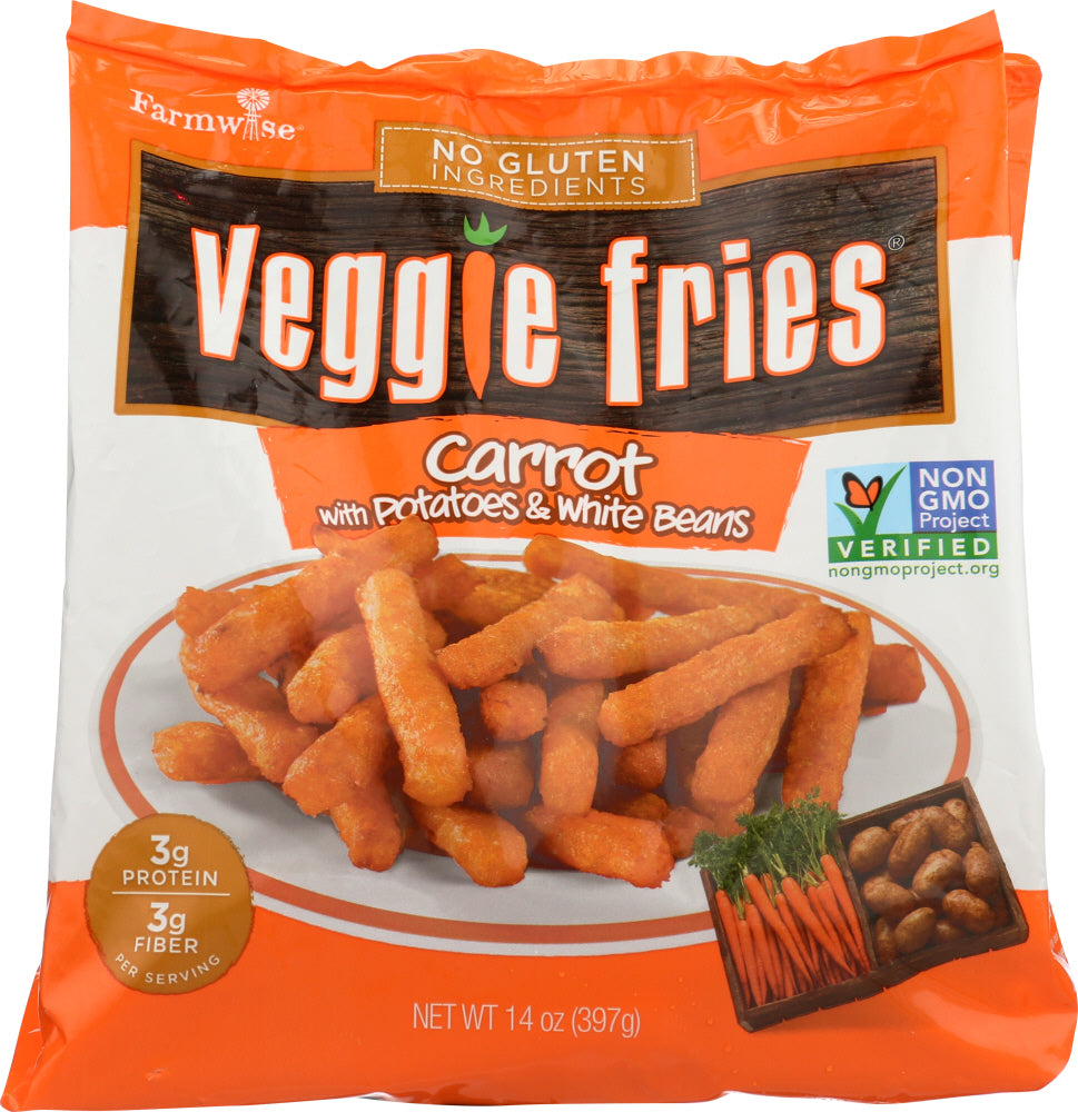 FARMWISE: Veggie Fries Carrot, 14 oz