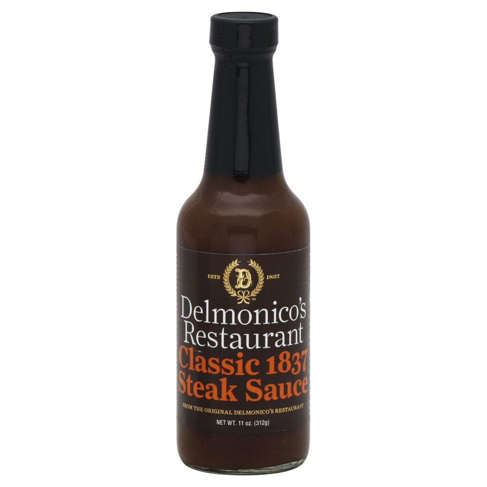 DELMONICOS: Steak Sauce Classic 1837, 11 oz