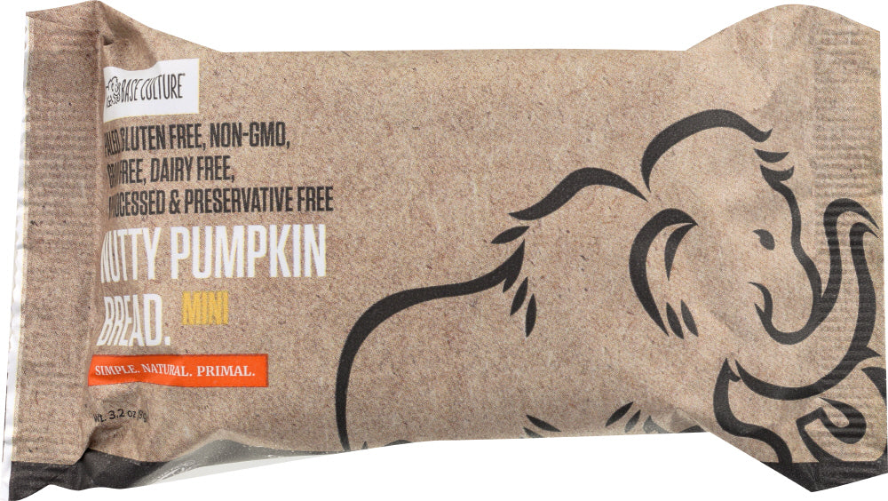 BASE CULTURE: Bread Pumpkin Mini Loaf, 3.2 oz