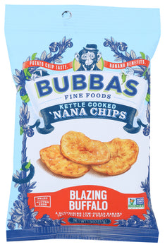 BUBBA'S FINE FOODS: 'Nana Chips Blazing Buffalo, 1.30 oz