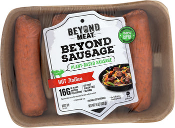 BEYOND MEAT: Beyond Sausage Hot Italian, 14 oz