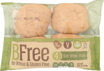 BFREE: 4 Soft White Rolls, 8.46 oz