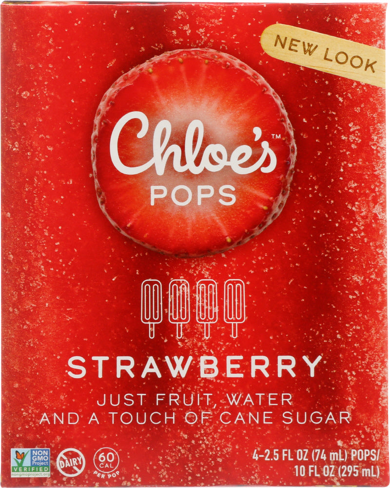 CHLOES: Fruit Pop Strawberry, 10 oz