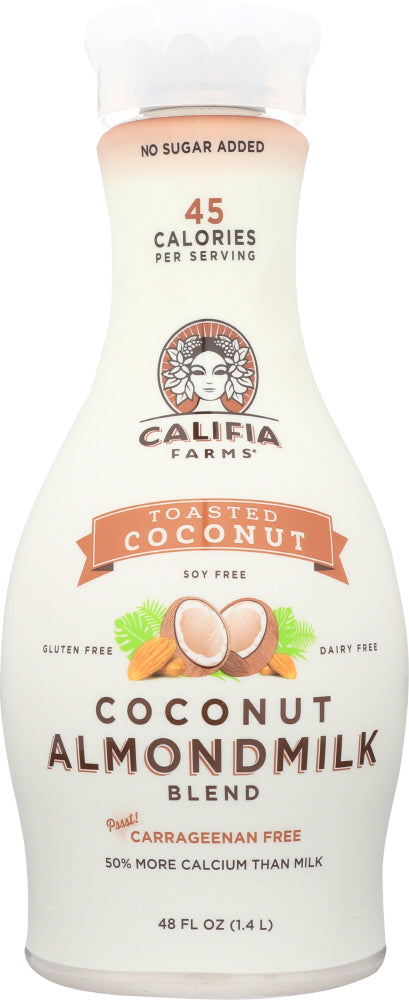 CALIFIA FARMS: Toasted Coconut Pure Coconut Almondmilk Blend, 48 oz