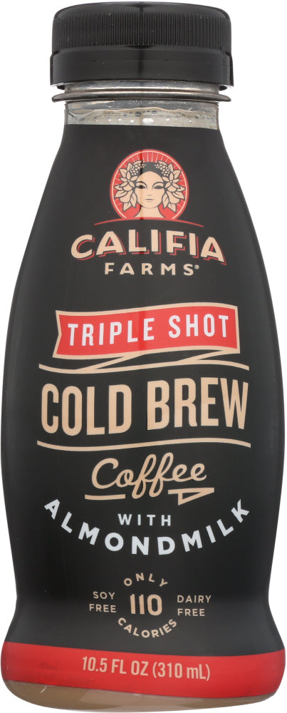 CALIFIA: Triple Shot Cold Brew Coffee, 10.5 oz