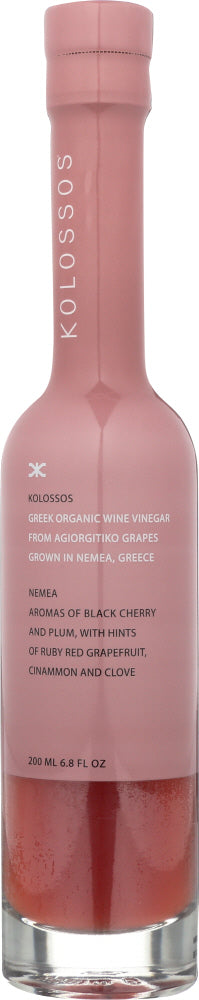 KOLOSSOS: Vinegar Wine Nemea, 6.8 oz