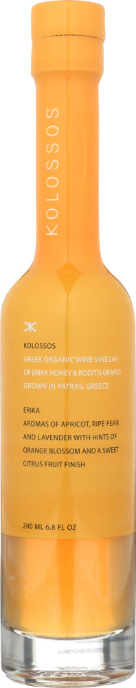 KOLOSSOS: Vinegar Wine Erika, 6.8 oz