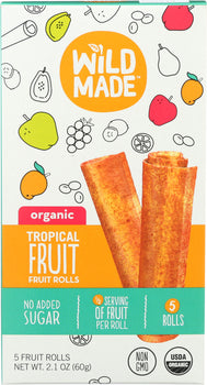 VEGGIE GOS: Fruit Roll Tropical, 2.1 oz