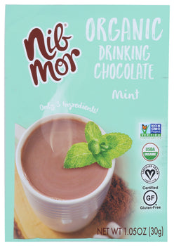 NIBMOR: Beverage Chocolate Mint, 1.05 oz