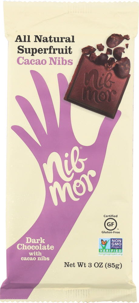 NIBMOR: Bar Cacao Nib, 3 oz