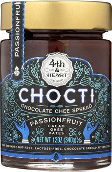 4TH & HEART: Ghee Passionfruit Chocti, 12 oz