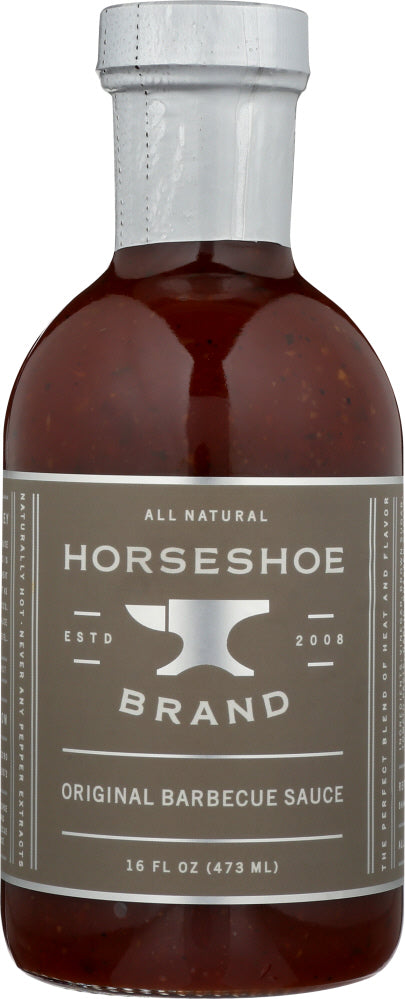 HORSESHOE BRAND: Original Barbecue Sauce, 16 fo