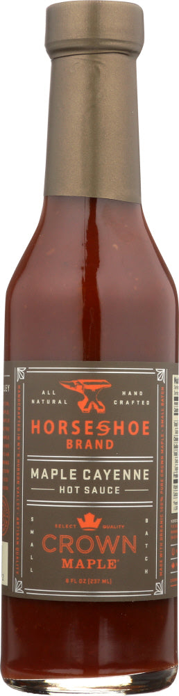 HORSESHOE BRAND: Maple Cayenne Sauce, 8 fo