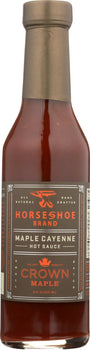 HORSESHOE BRAND: Maple Cayenne Sauce, 8 fo