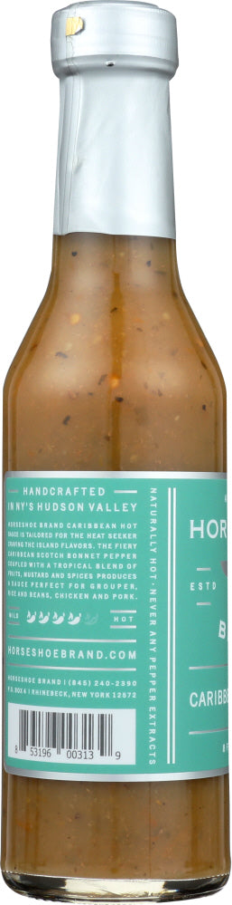 HORSESHOE BRAND: Caribbean Hot Sauce, 8 fo