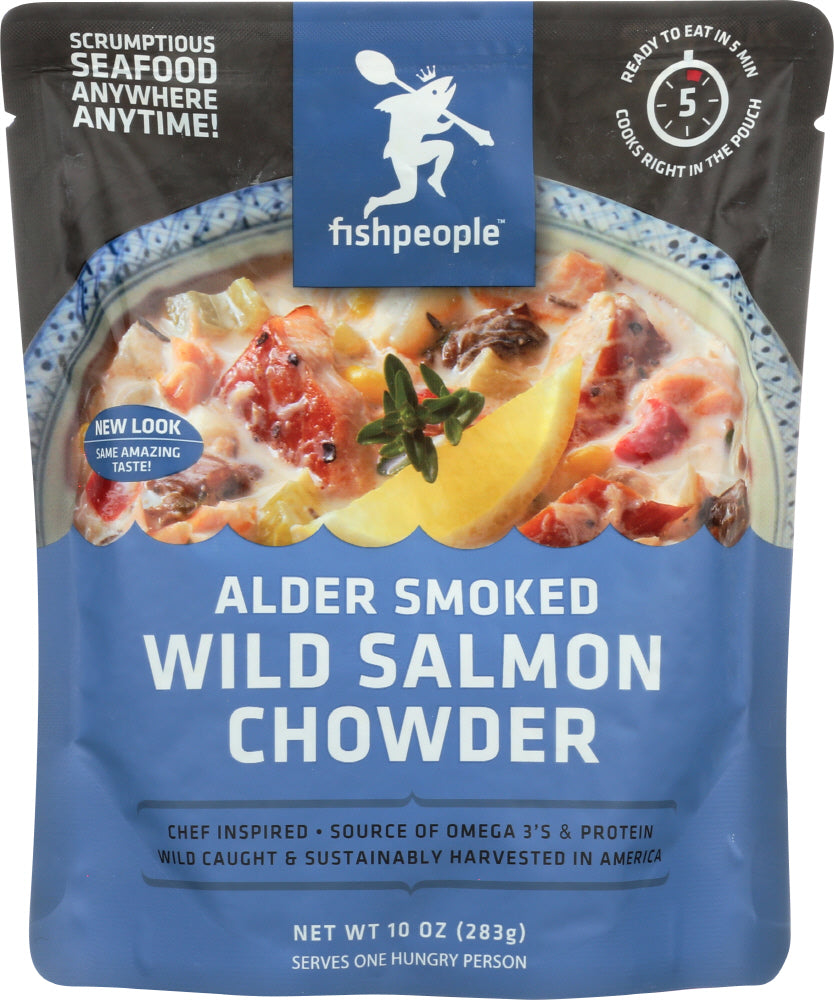 FISHPEOPLE: Smoked Wild Salmon Chowder, 10 oz